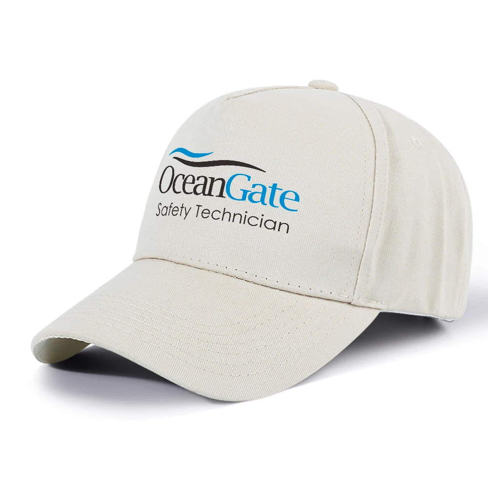 Unisex Athletic Baseball Cap OceanGate Safety Technician Hats Adjustable Size Outdoor Graphic Print Gorras