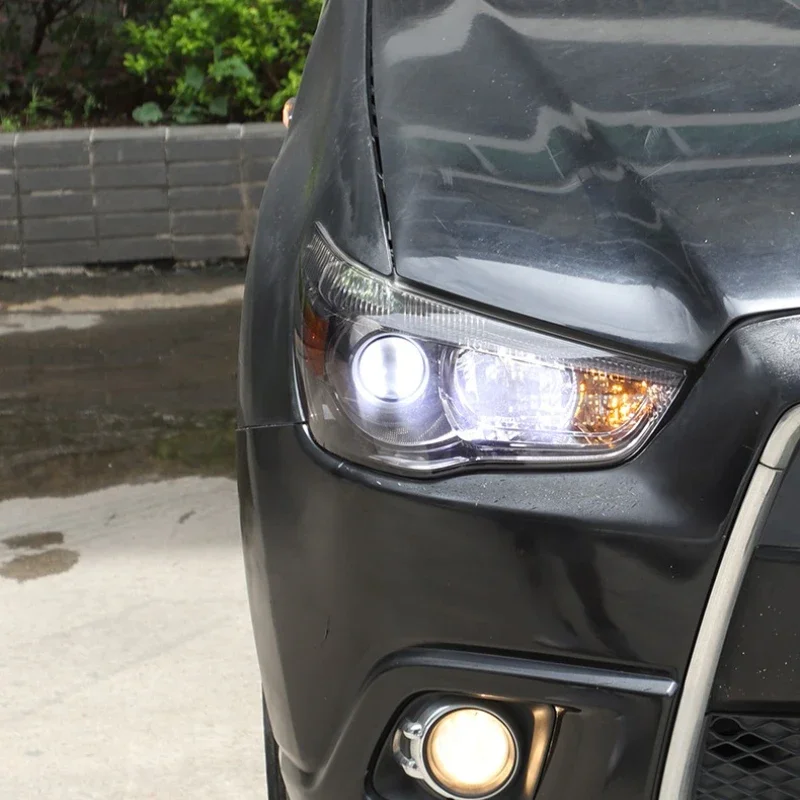

Gao Ruying For Mitsubishi ASX 2011-2028 TPU Black Car Front Headlights Turn signal Decorative Film Sticker Car Accessories