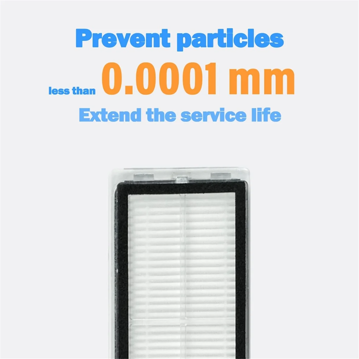 Acessórios adequados para kits de vácuo robô dreame w10, peças de reposição, escova lateral principal, filtro hepa