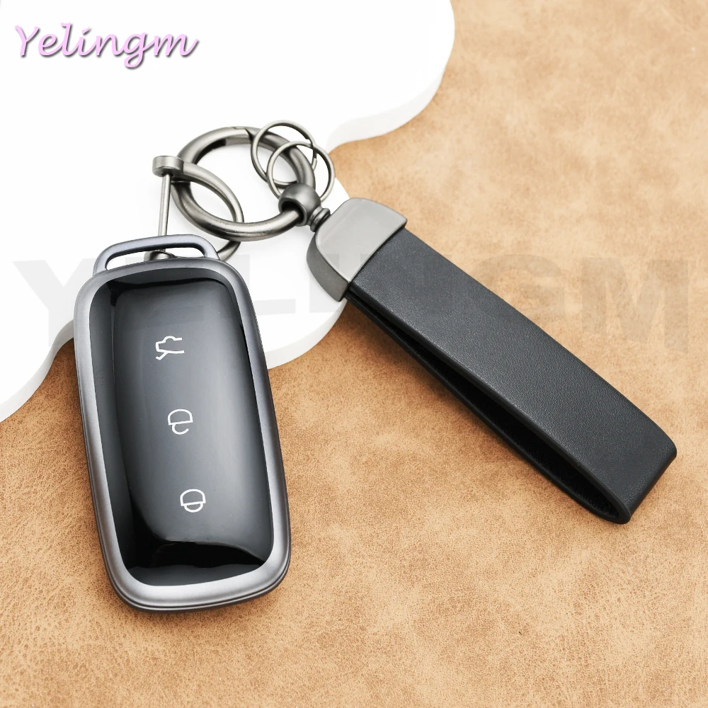 Remote Cover Case Shell Key Fob for Geely Galaxy EX5 E5 L6 L7 EMI NO.1 Proton e.MAS 7 5 E8 Starry 8 Keychain Car Accessories