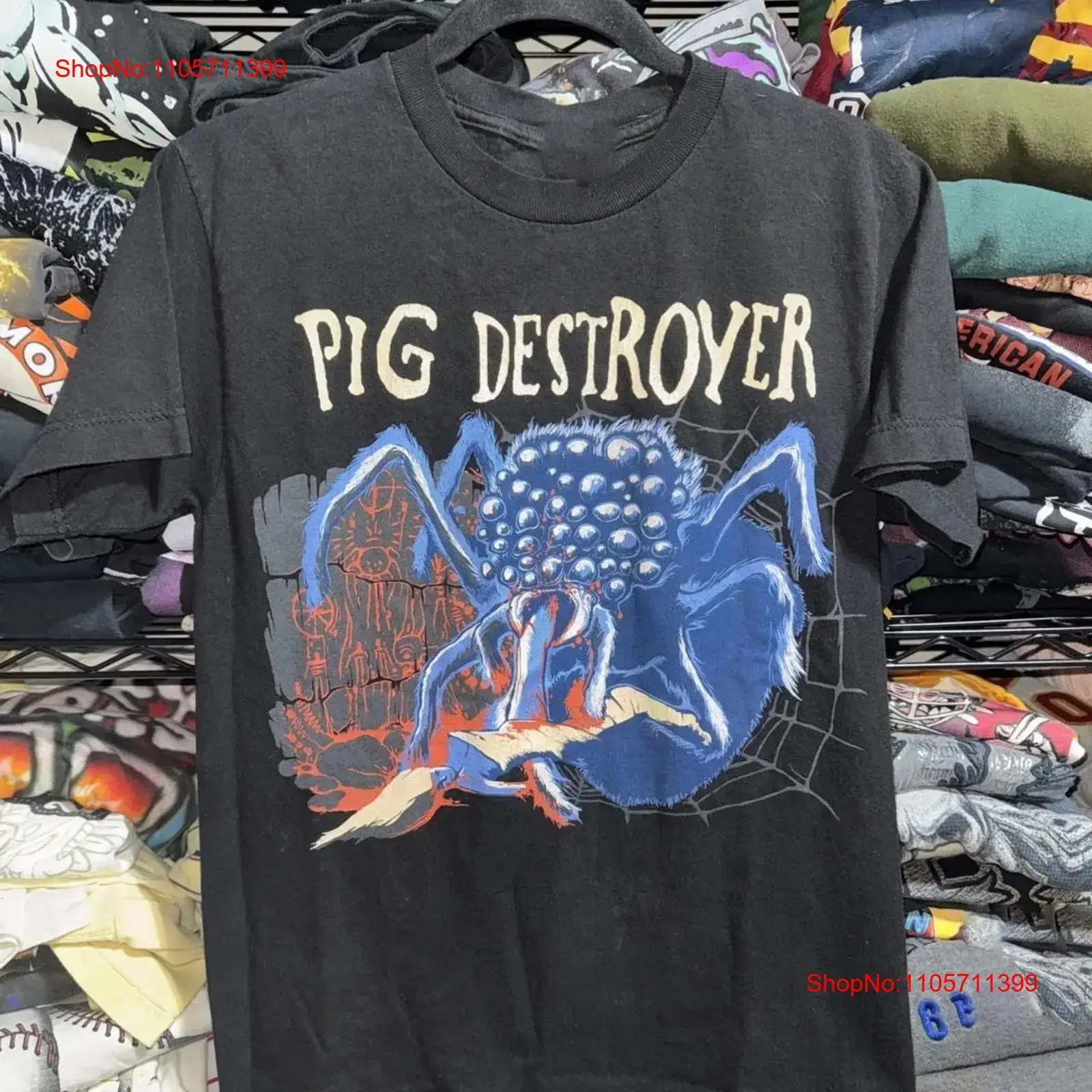 New Pig Destroyer Band For Fans S 5XL T Shirt BO354 long or short sleeves vintage Washed Versatile Breathable homme fashion
