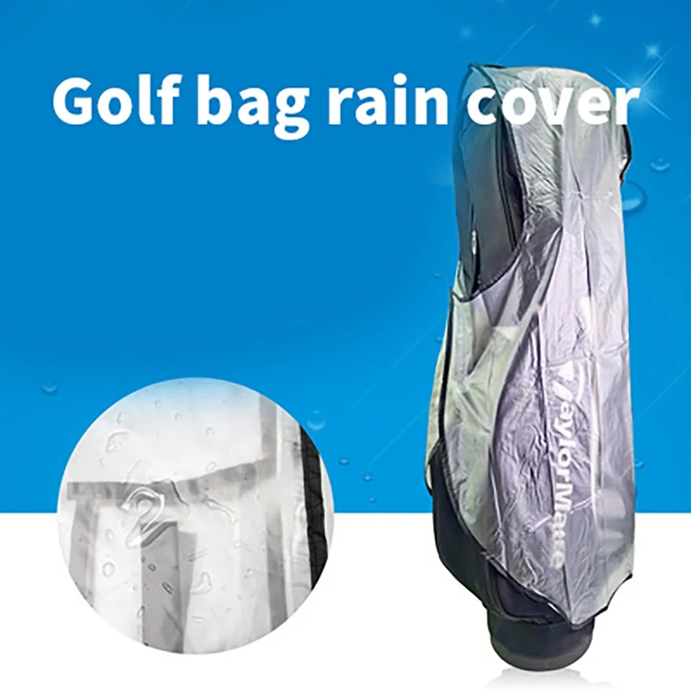 Sac de golf imperméable à capuche pour entraînement de golfeur en plein air, housse de pluie, club, imperméable