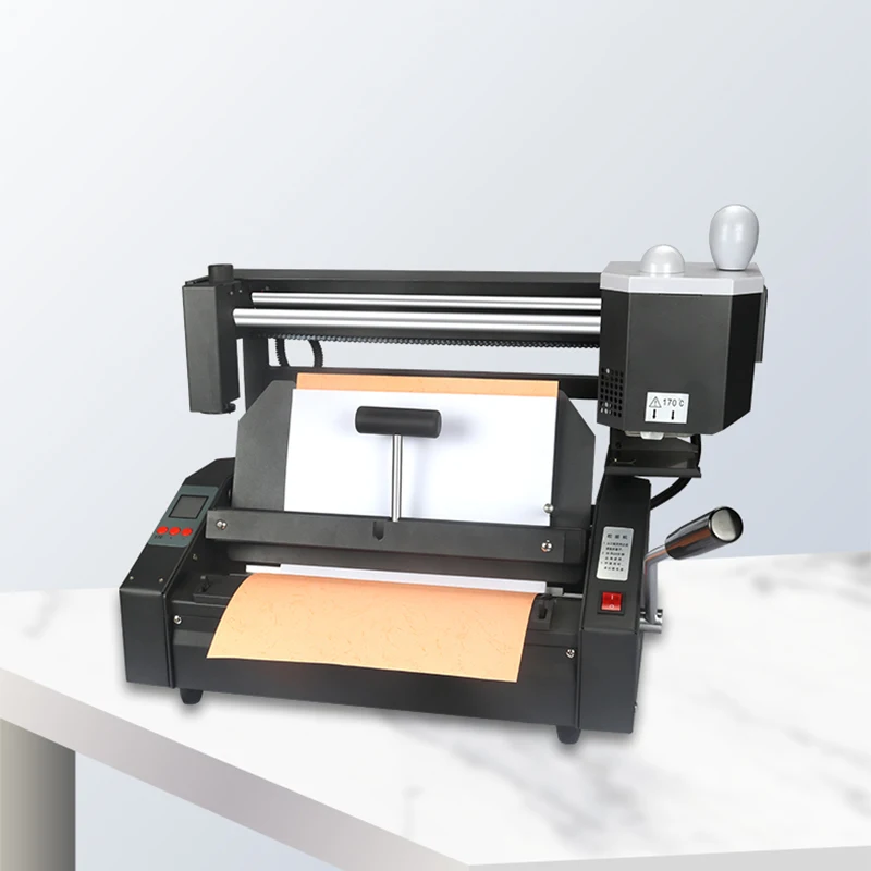 C30 Wireless Desktop Glue Binding Machine, Office Tender Contract Graphic Hot Melt Glue Binding, Automatic Milling Cutter