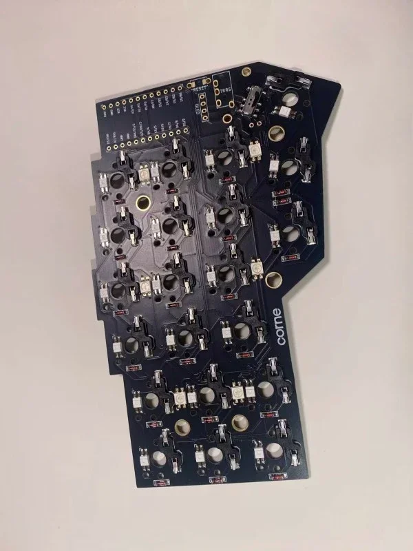 Corne Kaih Choc V1&v2 Universele complete PCB Aangepaste Kaih Choc V1/V2Split toetsenbord PCB Crkbd-materialenpakket voor Oled-pakket