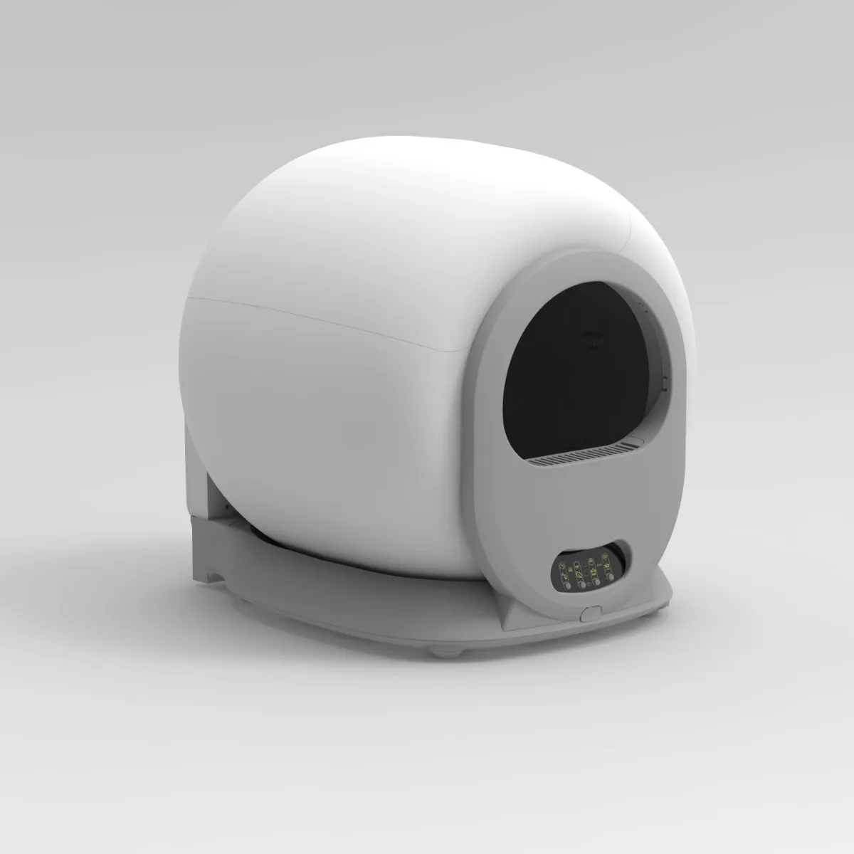 Arenero automático autolimpiable con control de olores para gatos