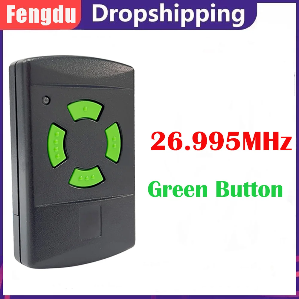 

Garage Door Opener Remote Control HSM4 HS4 HSE4 HSM2 HSE2 HS1 HS2 HSZ1 HSZ2 26.995MHz Remote Control Gate Opener