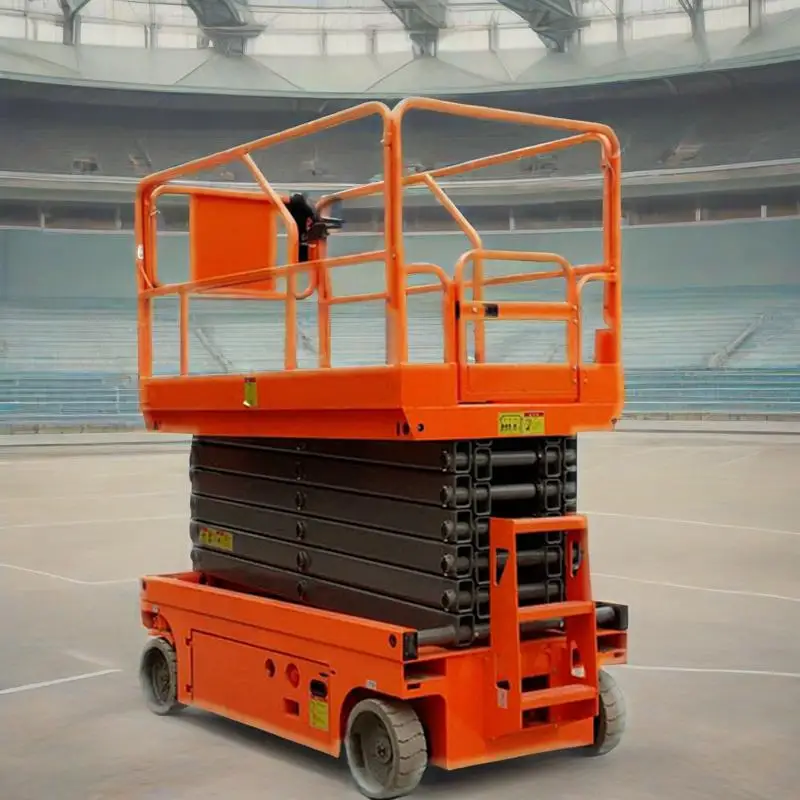 

12m scissor lift self propel aerial platform
