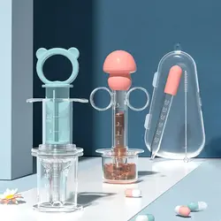 High Quality PP Silicone Safety Toddler Medicine Feeder Anti-Choke Infant Baby Dropper Type Feeder
