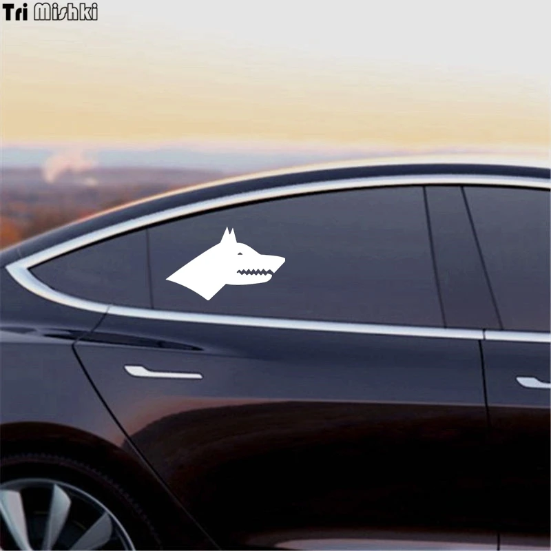 ثلاثي ميشكي HZX175 12.5*20 سنتيمتر سيارة ملصق gokتورك العلم ترك تركيا التركية الذئب ملصقات السيارات السيارات #5