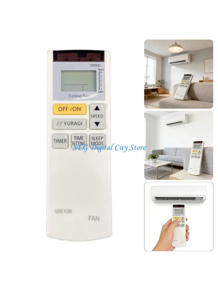 

U75B Replacement Fan Remote Controller for Stable Connection Home/Office