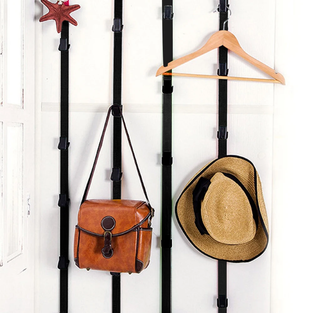 

1Pc Baseball Cap Rack Hat Holder Clothes Bag Rack Organizer Storage Protable Door Closet Hanger Door Hooks Key Holder Wall