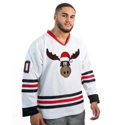 Griswold Ice Hockey Jersey Fashionable Fitness 3D Printed Sports Shirt Long Sleeved Casual T-shirt Hot Selling Men's Top Clothes