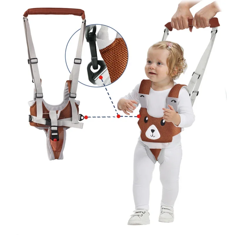 Baby Walker Toddler Rope Baby Learning Walking Belt Boy Girl Seat Walk Anti-fall Belt Baby Dual-use Child Traction Rope Artifact