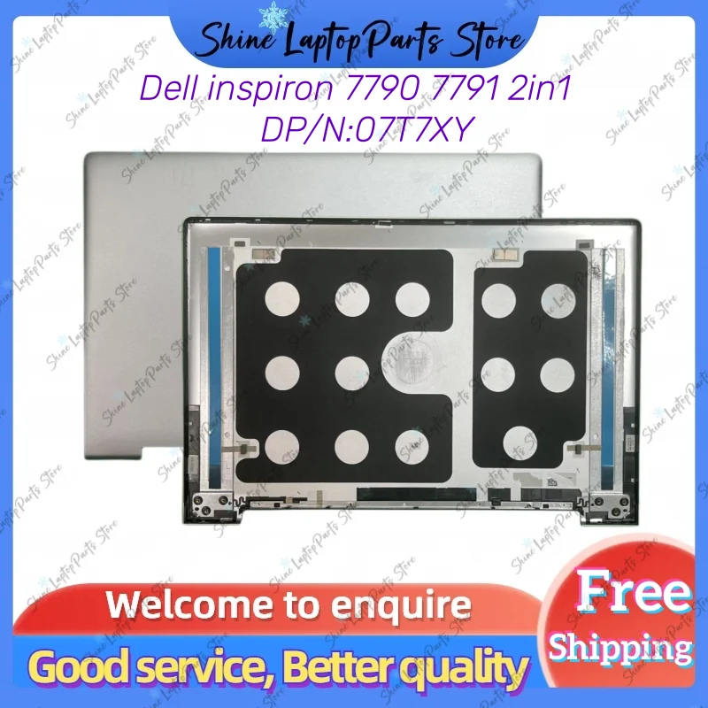 

New for Dell inspiron 7790 7791 2in1 LCD Back Cover Case A Cover A Case 07T7XY