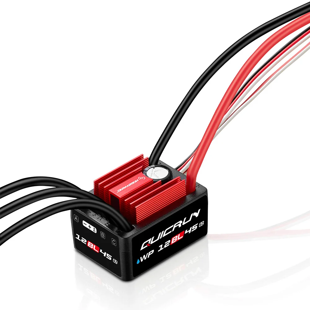 HOBBYWING Brushless Sensorless Combo 2840 2850 Motor 45A ESC For 1/12 1/14 1/16 Cars - Image 4