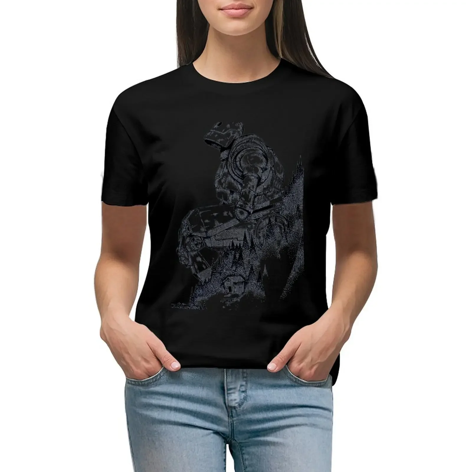 

Iron Giant T-Shirt graphics new edition tops customs white t-shirts for Women