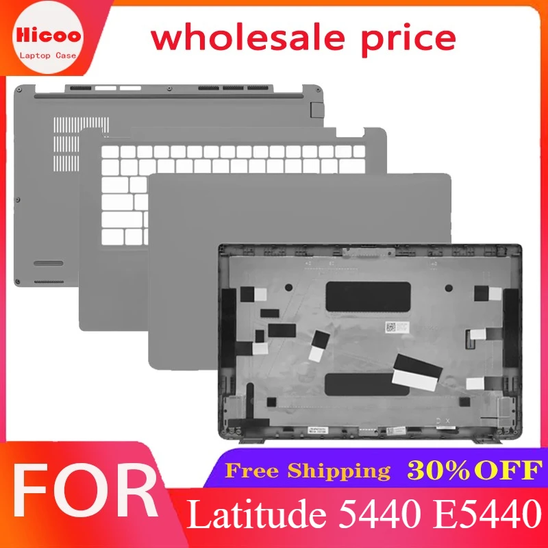 latitude-5440-e5440用-新品-lcdバックカバー-リアリッド-トップケース-パームレスト-ボトムケース-パームレスト-07c1dw-7c1dw-091fx9-グレー