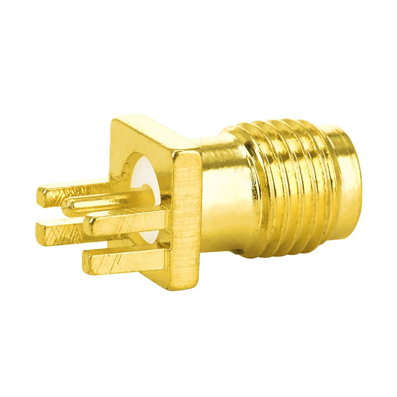 RPSMA-KE SMA-KE 1.2mm Spacing PCB Straight Mount Gold Plated RF Connectors