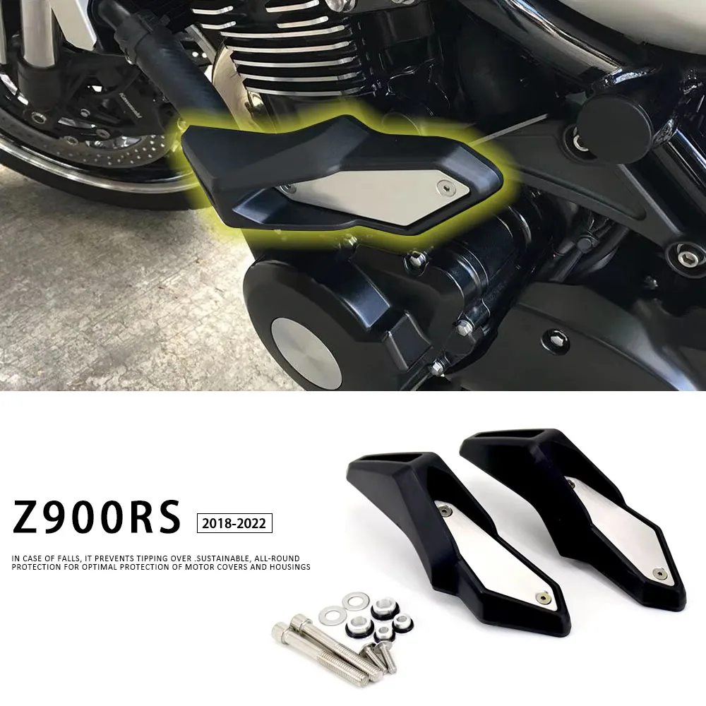 

2018 - 2022 For Kawasaki Z900RS Z900RS Z 900 RS Motorcycle accessories Left and Right Frame Slider Set Engine Guard Protector