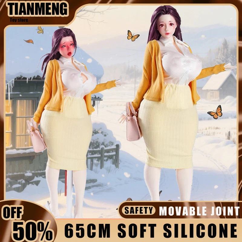 

RENHEYUOU 65 см мини-кукла BJD, коллекционная модель, японская аниме-кукла, мобильная суставная мультяшная кукла, мягкое тело, комната в помещении