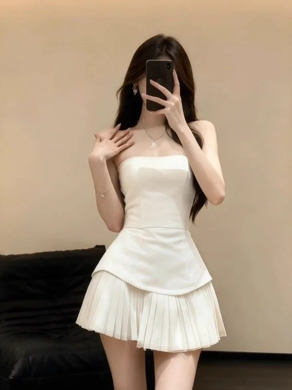 Jupe pour Femme Couleur Blanc