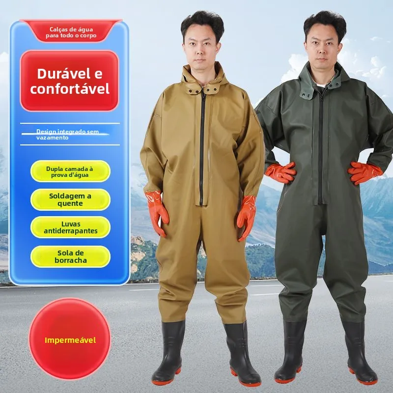 pantaloni-da-wading-a-corpo-intero-imbottiti-per-la-raccolta-di-frutti-di-mare-tuta-da-pesca-impermeabile-tuta-intera-per-attivita-acquatiche