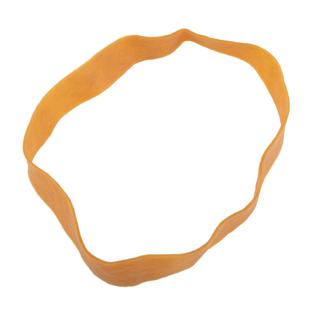 Brown Heavy Duty Elastic Rubber Bands 2cm Wide Solution to Secure Packages in Warehouses or Commercial Environments