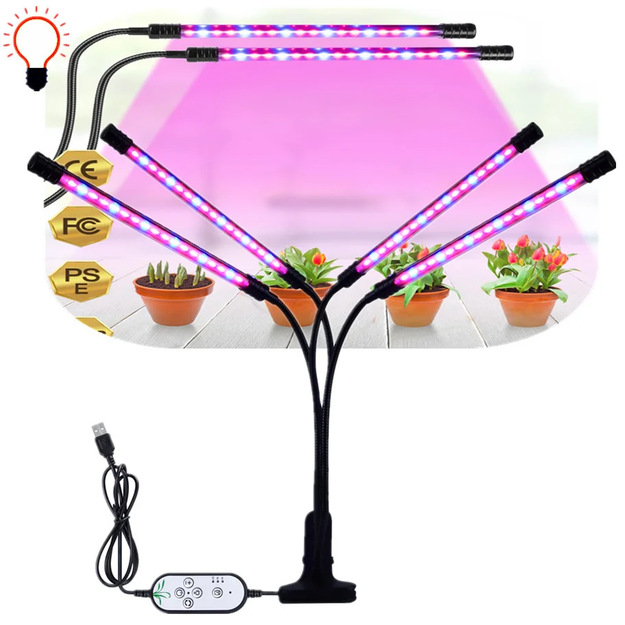 

Grow Light Full Spectrum Phytolamp For Plants Light USB Phyto Lamp Led Grow Lamp For Seeding Hydroponics Flowers Tent Box Indoor