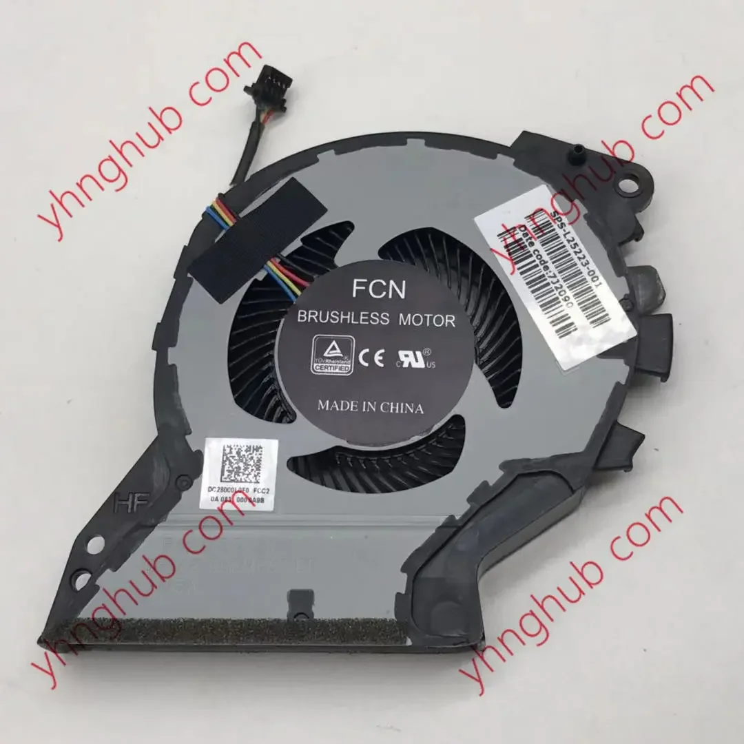 fcn-dfs501105prot-fkkb-dfs481305mcot-fkkc-dc-5v-050a-4-wire-l20335-l20334-001-cooling-fan