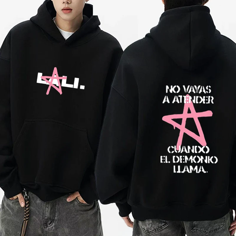 

Singer Lali Esposito Tour 2025 print Hoodie Men Women Long Sleeve Fleece pullover Oversized streetwear Sweatshirt Autumn Winter