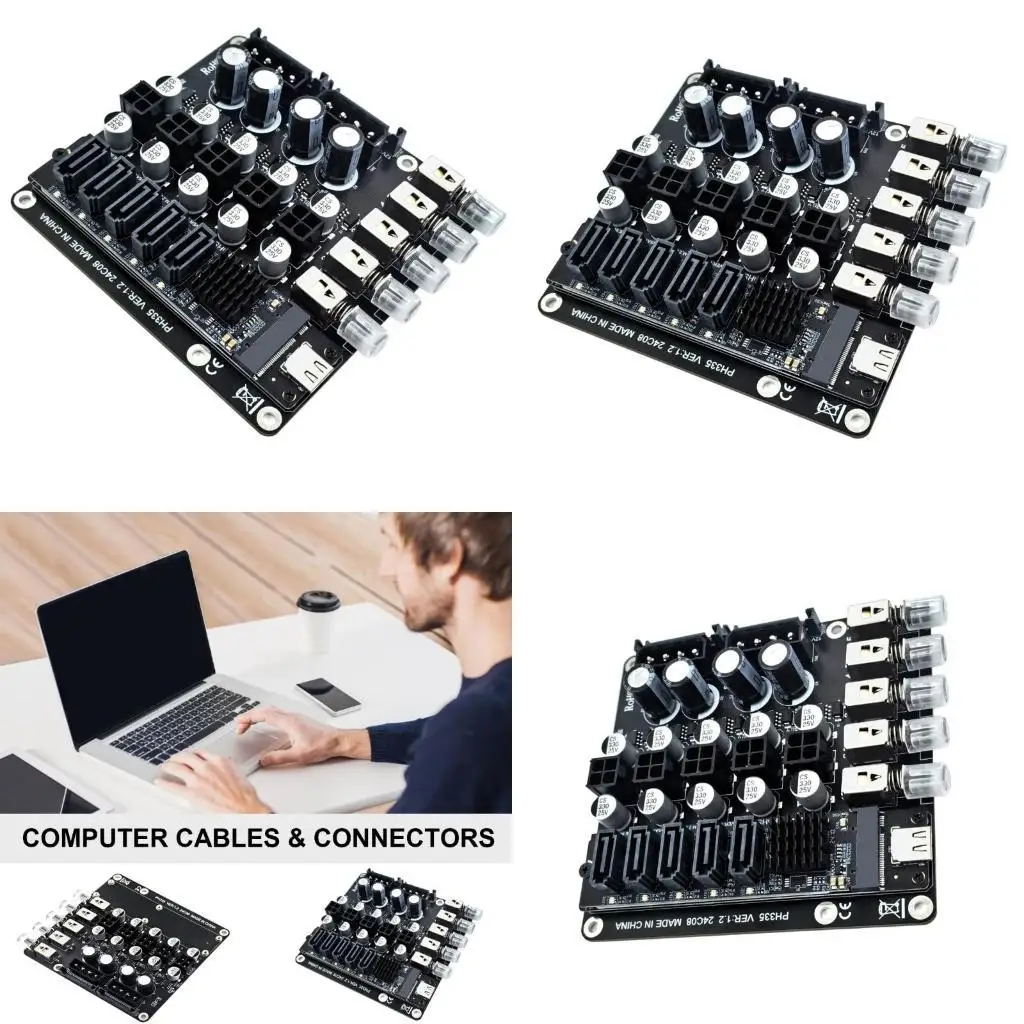 

652F Power Switcher с 5 отдельными элементами управления и мощным электронным переключением для управления компьютером