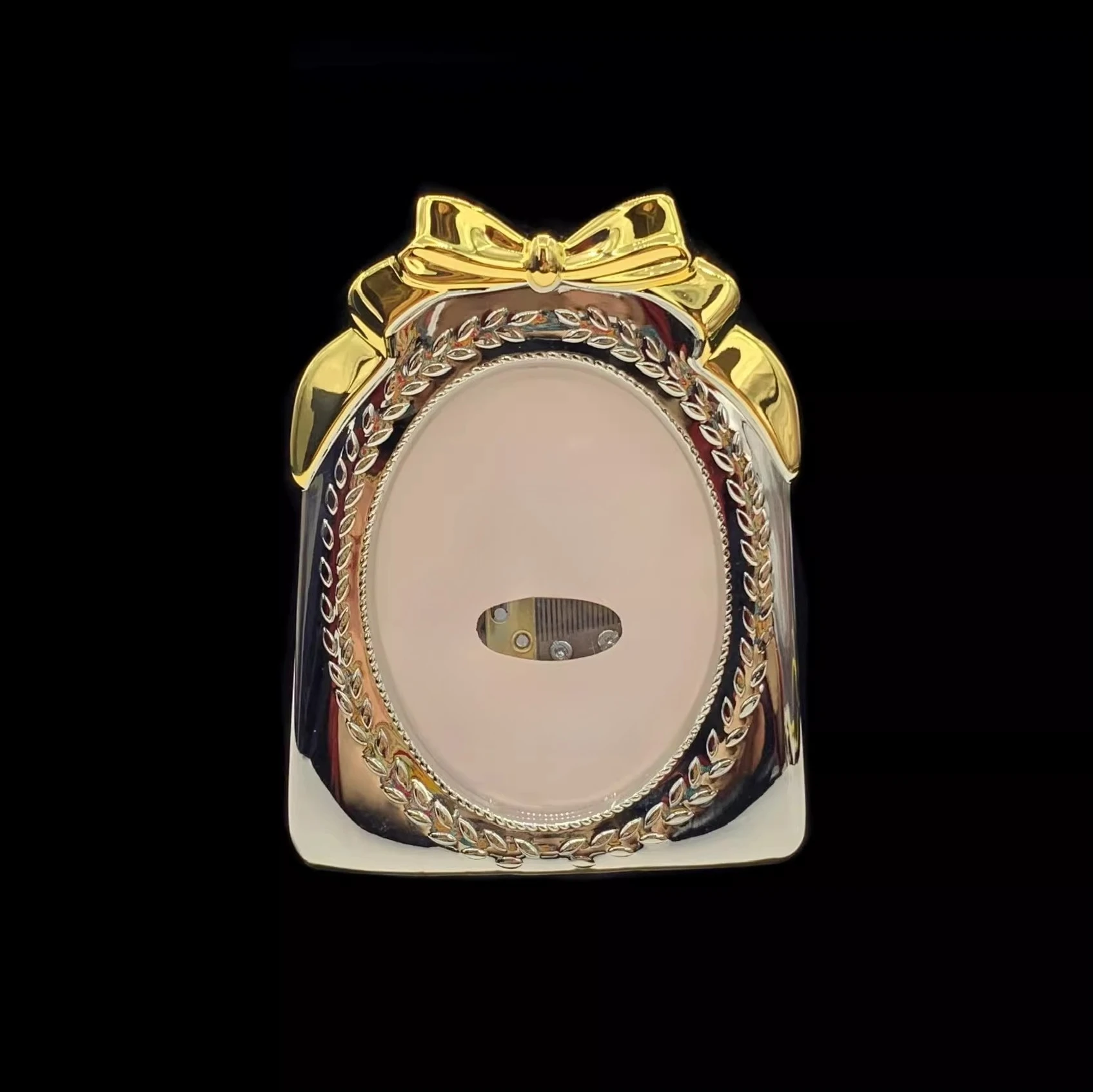 Metal music box photo frame photo frame creative gift