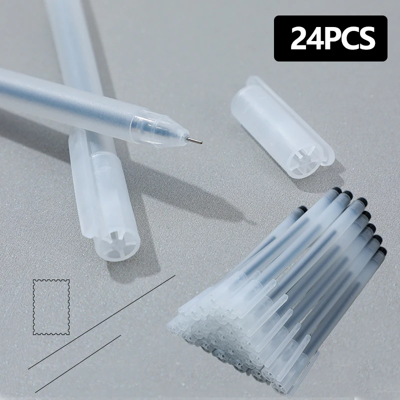 

Офисные и школьные принадлежности: 24 упаковки черных, синих и красных шариковых ручек — плавное письмо для повседневных заданий.