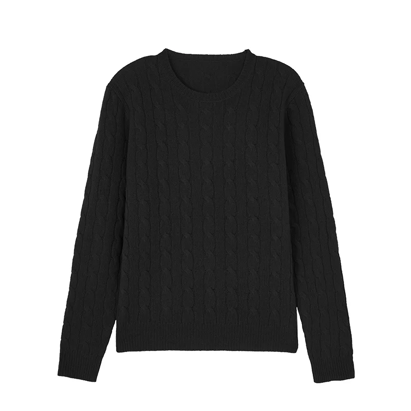 

Multicolor Basic Knitted Sweater Turtlene Long Sve Woolen Women's Faionable Versatile Knot Design Autumn Collection
