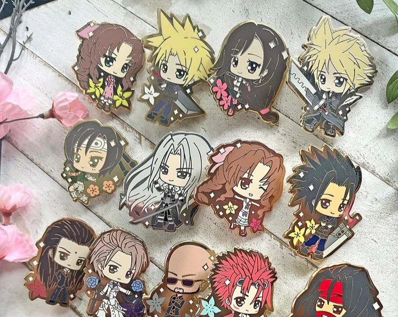 Final Fantasy  Hard Enamel Pin