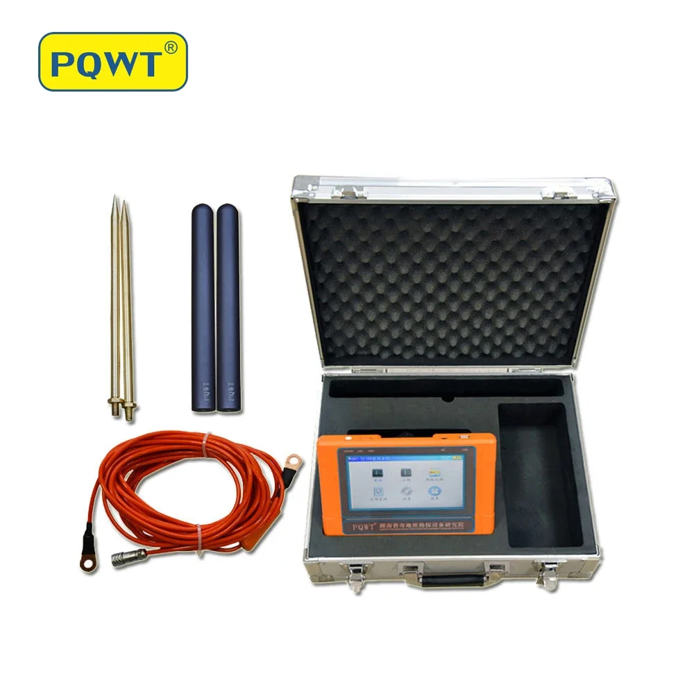 

PQWT TC300 underground water detectorReliable factory direct supply water detector 300m sensor mobile underground water detector