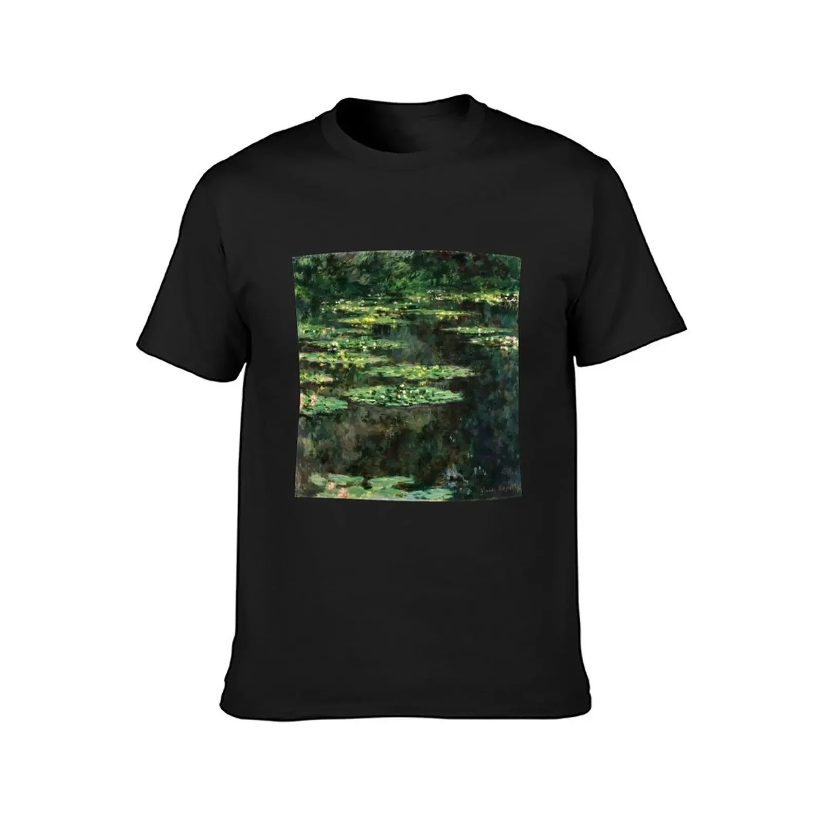 Claude Monet - Water-Lilies T-Shirt man t shirt funny meme t-shirts funny t shirts men