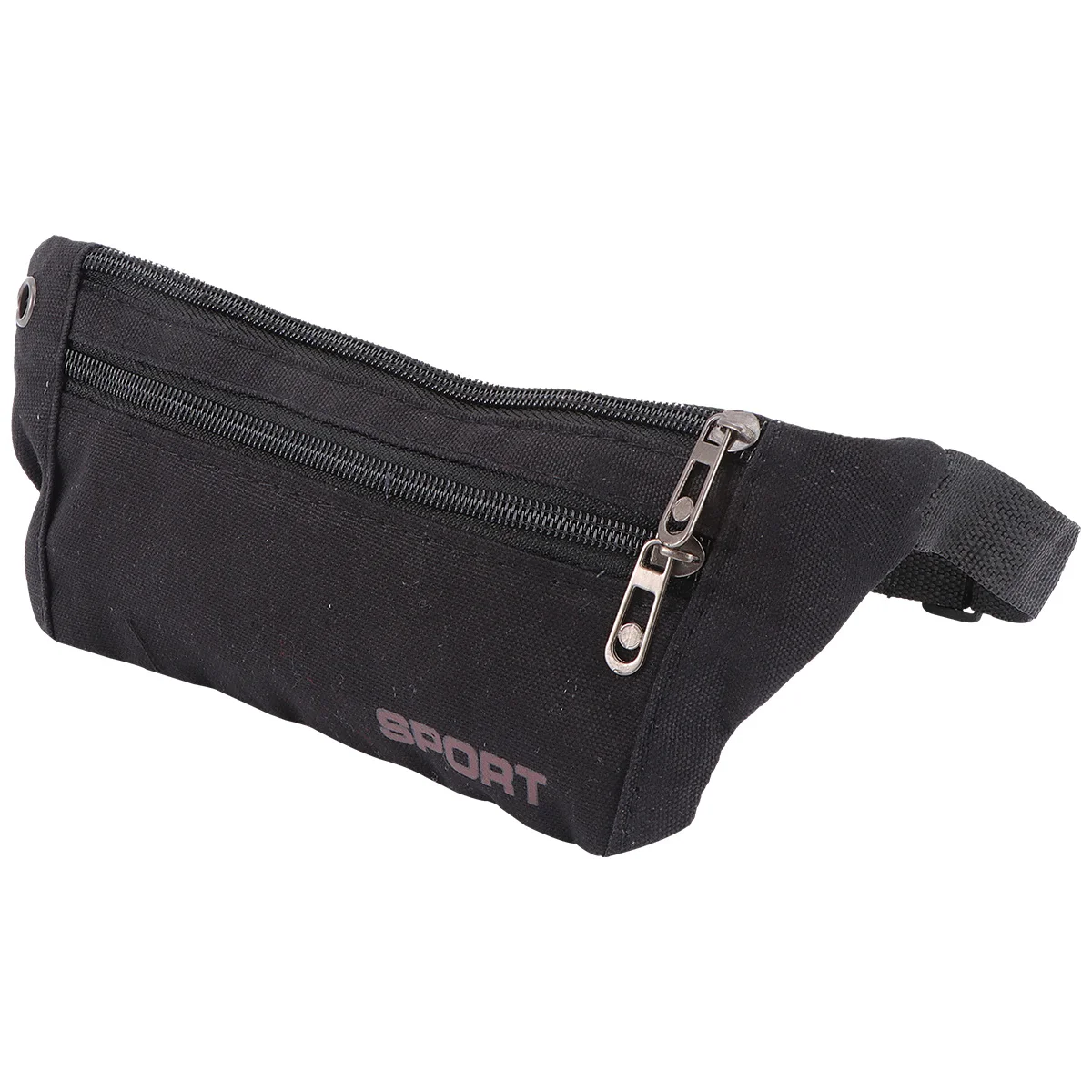 

Waterproof Waist Pack Lightweight Adjustable Belt Black Running Hiking Pocket for Men Women Running Pocket