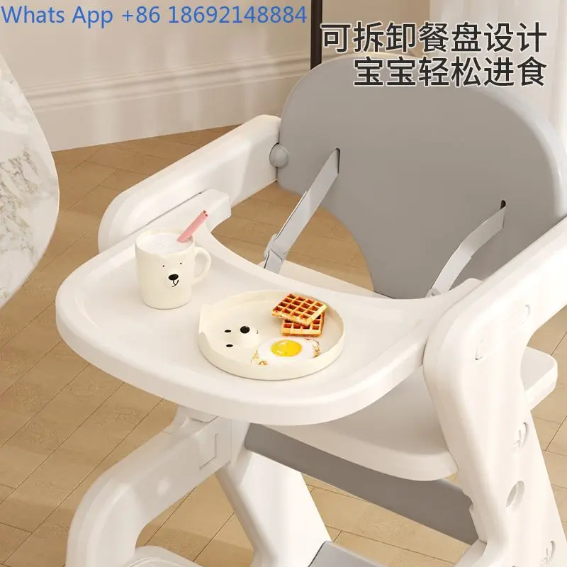 Home Portable Dining Chair Growth Eating High Chair Stable Multifunctional Study Chair