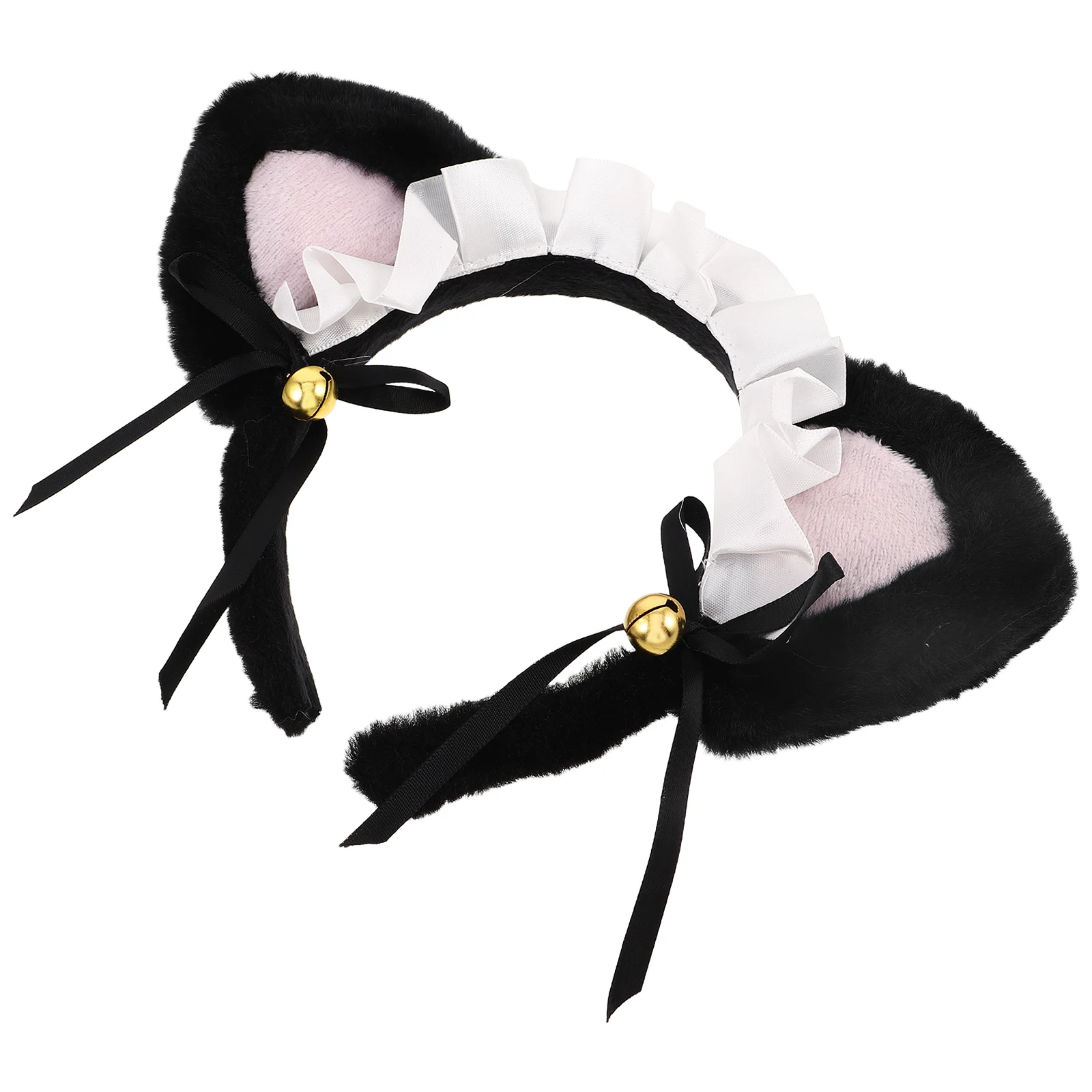 

Lace Cat Ear Headb Girls Charming Bowknot Realistic Cosplay Accessories Party Hairb s Lolita Fashion Style