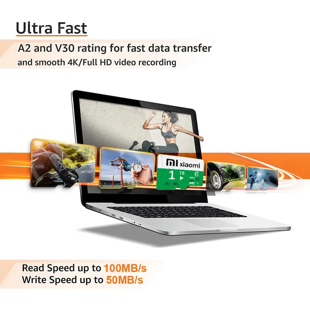 100% Original Xiaomi 2TB A2 Micro Card Class10 Micro TF/SD Card 128GB Memory Card For Phone Camera MP3/MP4 Flash Cards 2024 New