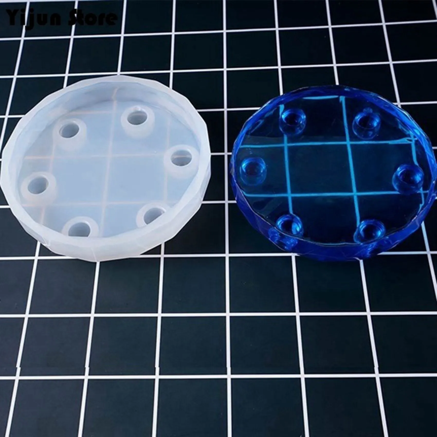 

ABP-2X новая креативная мини-форма для стола из смолы, силиконовая форма, эпоксидная форма, форма для выставочного стола, инструменты для рукоделия (только формы)