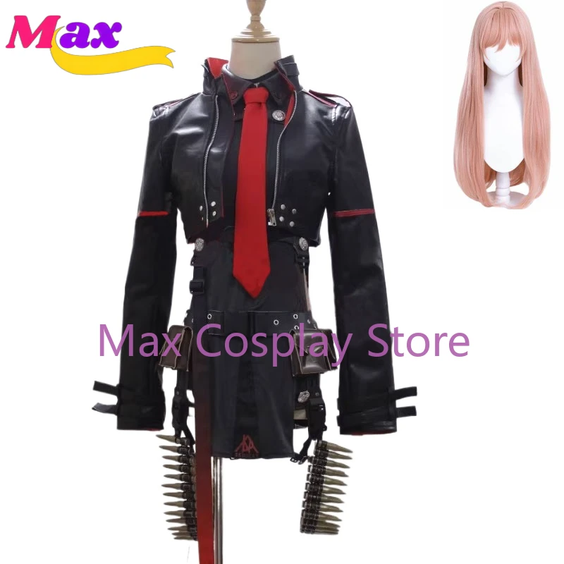 

Max Cos Game NIKKE Rapi шапка костюм для косплея, богиня победы Cos, Хэллоуин, женский полный комплект, Индивидуальный размер