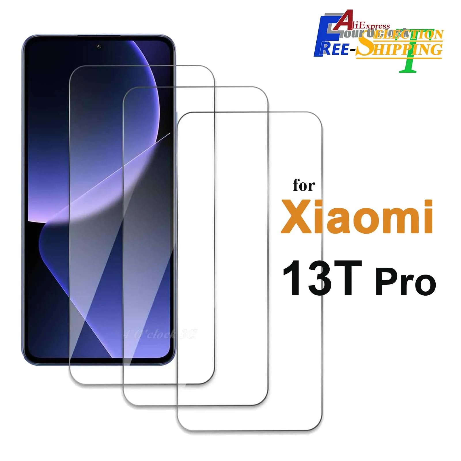 

For Xiaomi 13T Pro Tempered Glass Screen Protector Crystal Mica 9H Protective HD Clear Transparent Anti Scratch