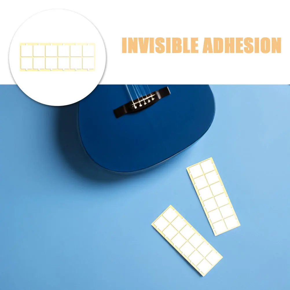 180 قطعة لا أثر شريط مزدوج الجوانب 35 مللي متر × 35 مللي متر لاصق شفاف للوحات الرغوة عازلة للصوت الجدران استوديوهات الترابط القوي