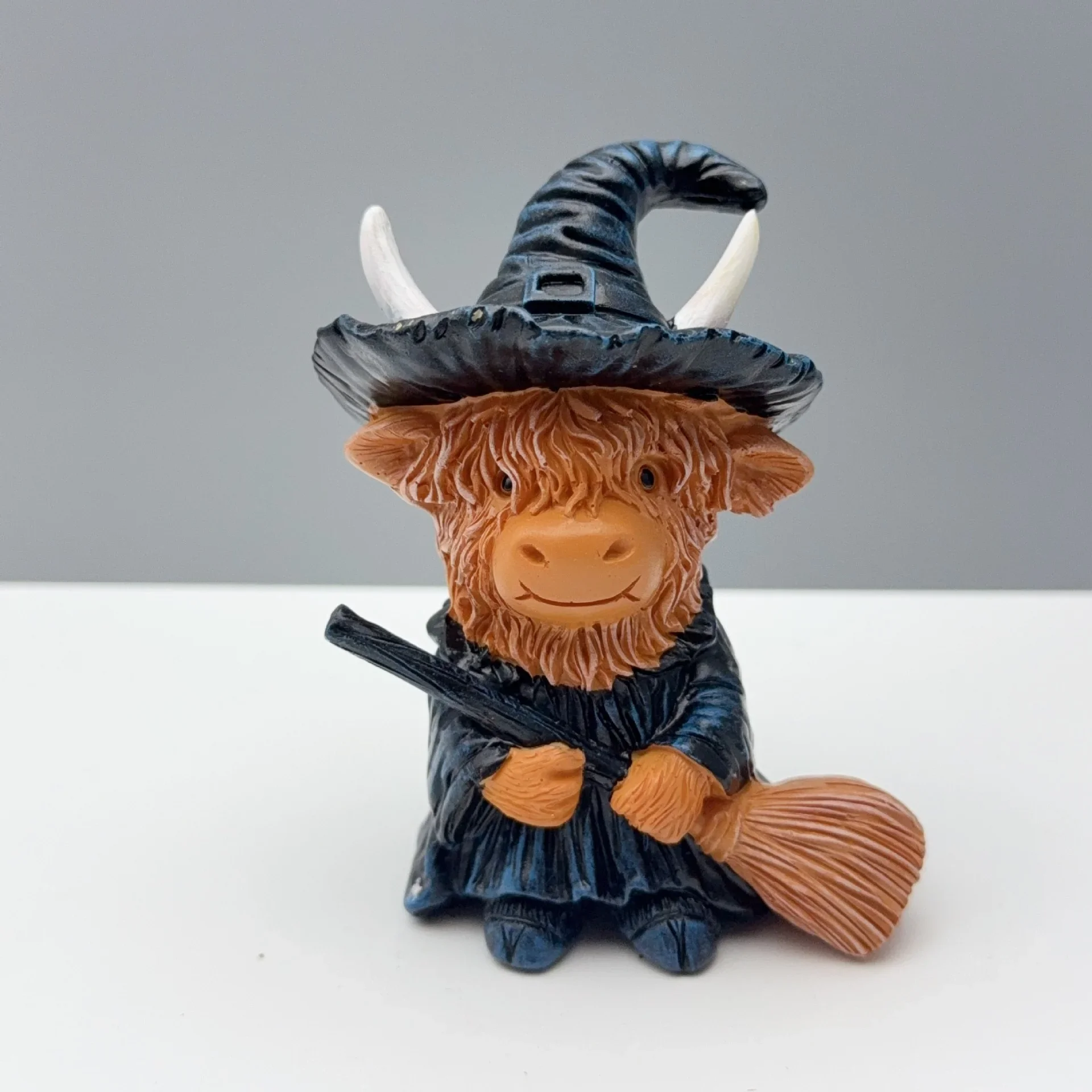 

Силиконовая форма для рождественской коровы Хайленд, милая фигурка животного, настольное украшение для забавного декора в стиле фермерского дома