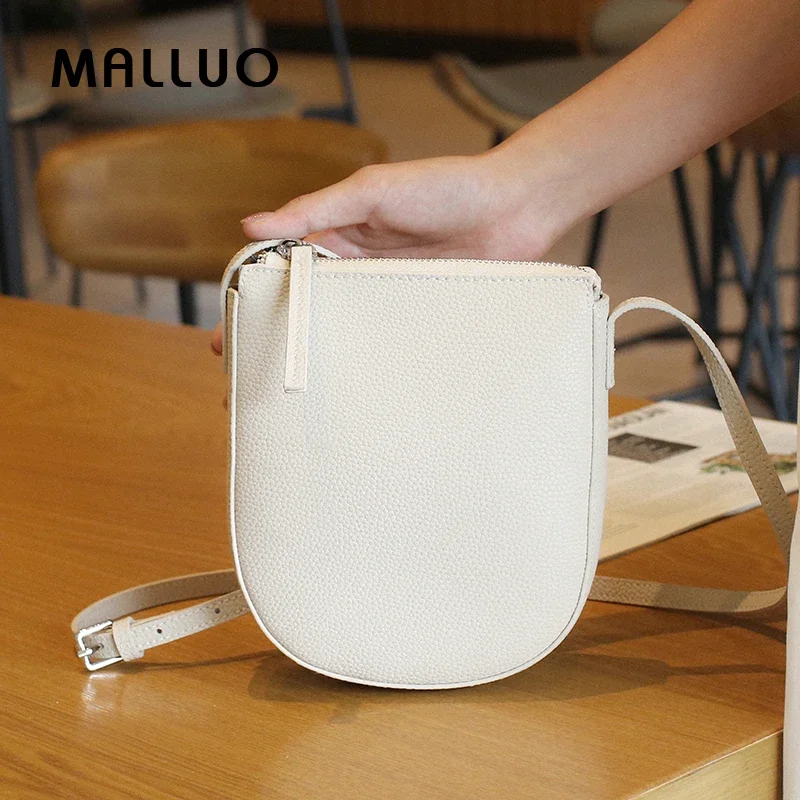

Lady Cow Genuine Leather Shoulder Bag Women's Versatile Fashion Phone Bag Female Messenger Small Cowhide Crossbody Bags for Girl