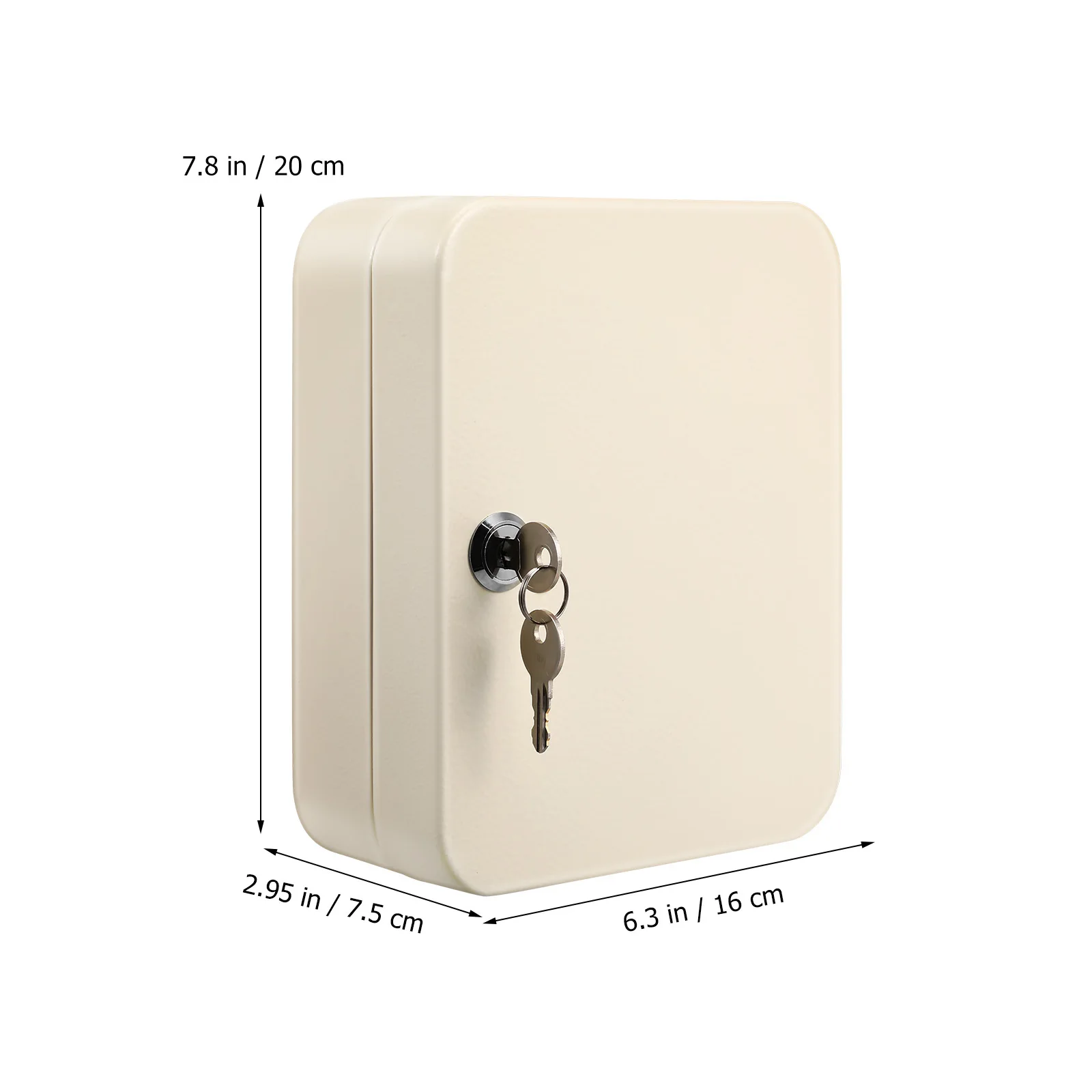 20 موقف مفتاح خزانة الأمن قوية الحديد بناء قفل صندوق المفاتيح جدار المنظم للمنزل مكتب مفاتيح صندوق مفاتيح جدار المنظم #2