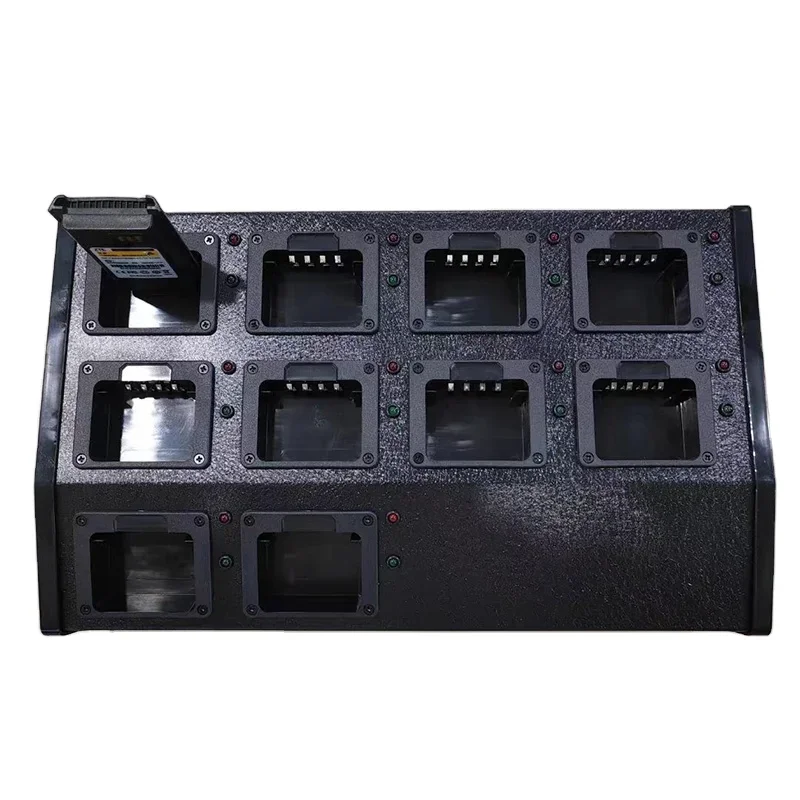 

High Quality Customizable Replaceable Slot Type Walkie Talkie Charger 5A Electric Charger with DC Port for All Brands