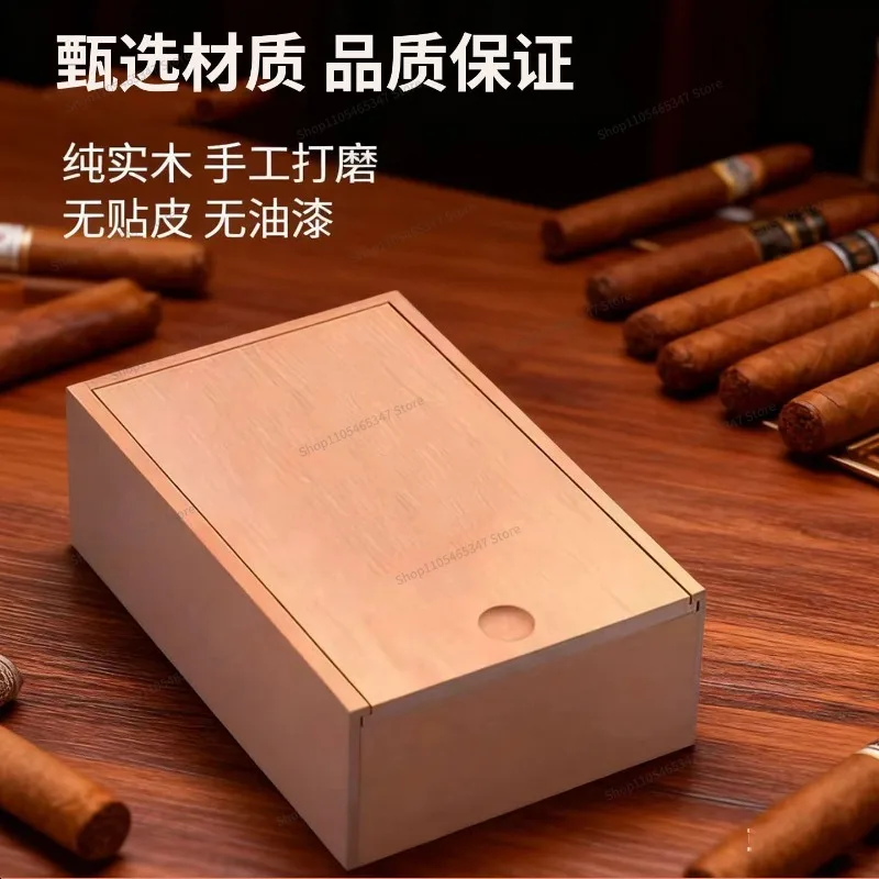 For Humidor Portable Cigarette Case Moisturizer Unpainted